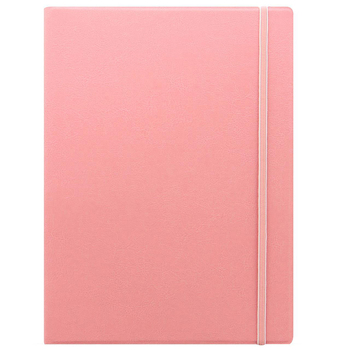 Filofax Pastels A4 Notebook Ruled Paper Stationery - Rose