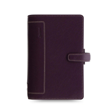 Filofax Holborn Personal Compact Organiser Leather - Purple