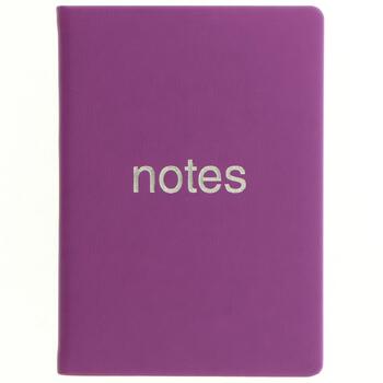 Letts Dazzle A6 Notebook Purple Home Office Stationery