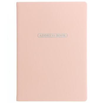 Letts Pastel A5 Address Book Peach Home Office Stationery