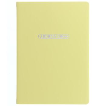 Letts Pastel A5 Address Book Lemon Home Office Stationery