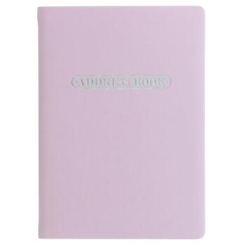 Letts Pastel A6 Address Book Lilac Home Office Stationery