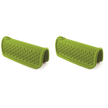 2PK Dexas 15.5cm Silicone Pot Holder Cooking Accessory - Green