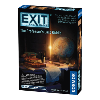 Kosmos Exit The Game The Professors Last Riddle Card Board Game 12y+