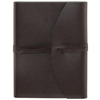 Lantern Studios A6 Wrap Journal/Notebook Stationery - Brown