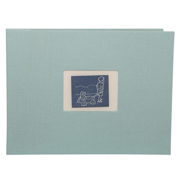 Lantern Studios Chianti Window Photo Album 23x31.5cm - Ice Blue