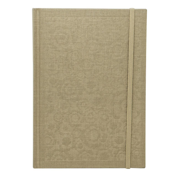 Lantern Studios Linen A5 Journal/Notebook Hardcover Beige