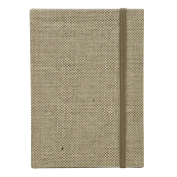 Lantern Studios Linen A6 Journal/Notebook Hardcover Oatmeal