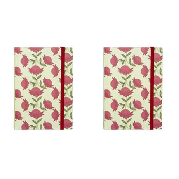 2PK Lantern Studios Botanica A6 Journal Stationery Hardcover - Waratah