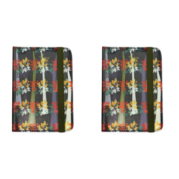 2PK Lantern Studios Botanica Travel Passport Holder Cover