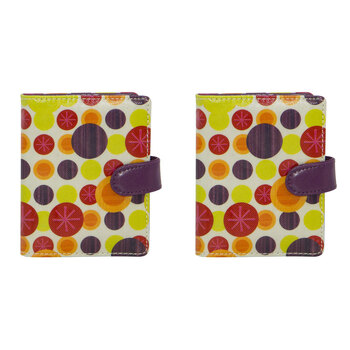 2PK Lantern Studios Ellen G Travel Card Holder - Polka Dot