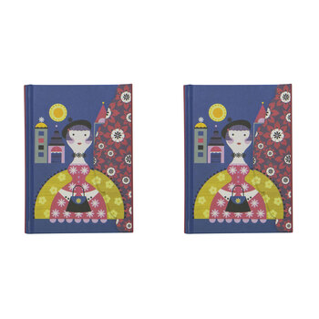 2PK Lantern Studios Ellen G A6 Journal/Notebook Hardcover - French Lady