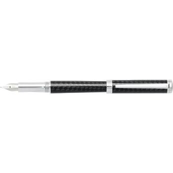 Sheaffer Intensity Fountain Pen Medium Nib Carbon Fiber/Chrome