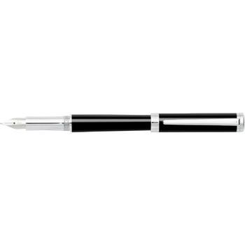 Sheaffer Intensity Fountain Pen Chrome Plated Trim Onyx