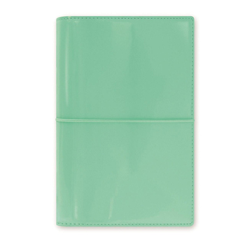 Filofax Domino Patent Personal Organiser - Turquoise