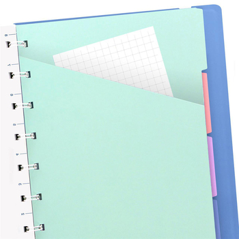 Filofax Classic A5 Notebook Writing Stationery - Vista Blue