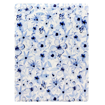 Filofax A5 Patterns Clipbook Writing Notebook - Indigo Floral