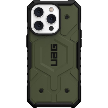 Urban Armour Gear Pathfinder MagSafe Phone Case For iPhone 14 Pro - Olive