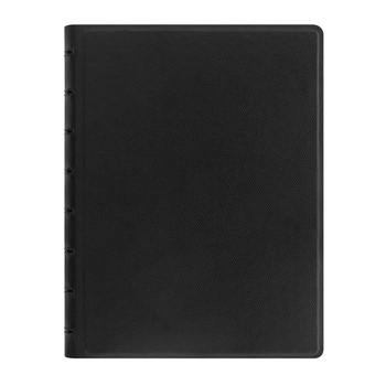 Filofax A5 Pennybridge Notebook Journal Stationery - Black