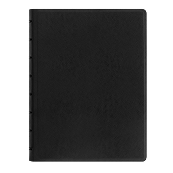 Filofax A5 Saffiano Notebook Journal Stationery - Black