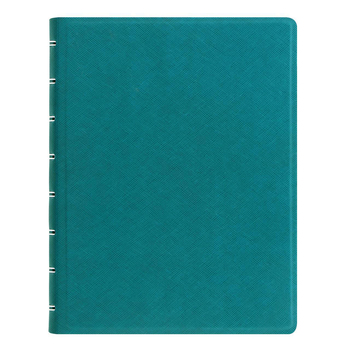 Filofax A5 Saffiano Notebook Journal Stationery - Aquamarine