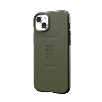 Urban Armour Gear Civilian MagSafe Phone Case For iPhone 15 Olive Drab