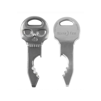 Nite Ize Doohickey 6cm Skullkey Stainless Steel Multi-Tool - Silver