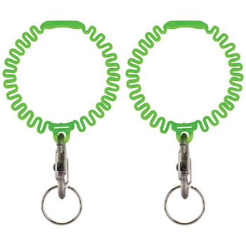 2PK Nite Ize Key Band-It Stretch Wristband Keyholder Lime 6.5cm