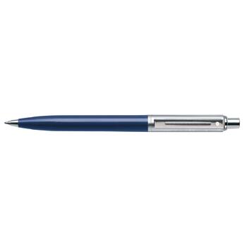  Sheaffer Sentinel Ball Point Pen Office Writing HS Nib Blue/Chrome