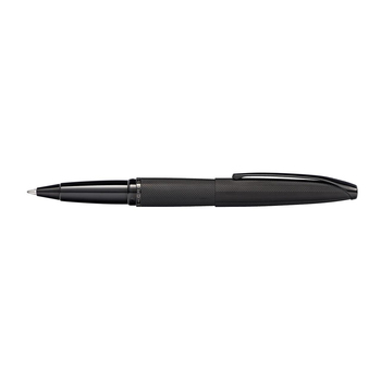 Cross ATX Brushed Etched Diamond Synthetic Resin Ball Point Pen Black