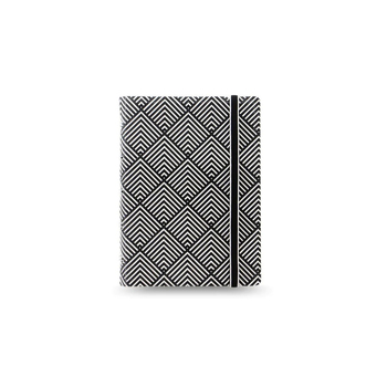 Filofax Impressions Pocket Notebook A4/A5 Refillable Black/White