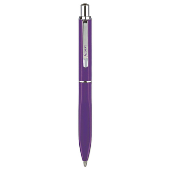 Filofax Calipso Push Ballpen Stationery Writing Purple