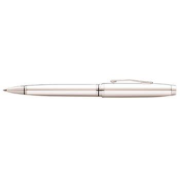 Cross Coventry Ball Point Pen Medium Nib Lustrous Chrome