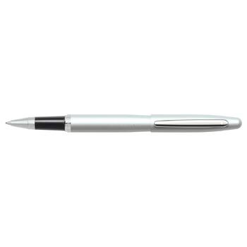 Sheaffer VMF Roller Ball Pen Medium Nib Strobe Silver/Nickel