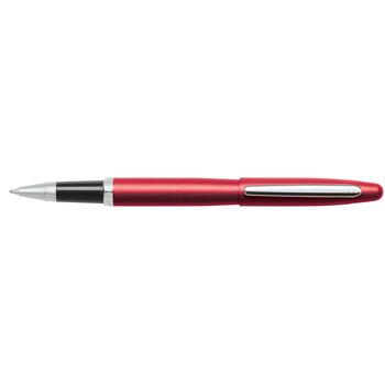 Sheaffer VFM Roller Ball Pen Gel Ink Excessive Red/Nickel