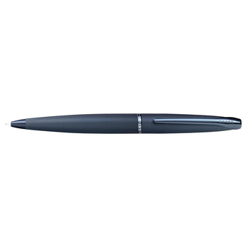 Cross ATX Sandblast Ball Point Pen Medium Nib - Dark Blue