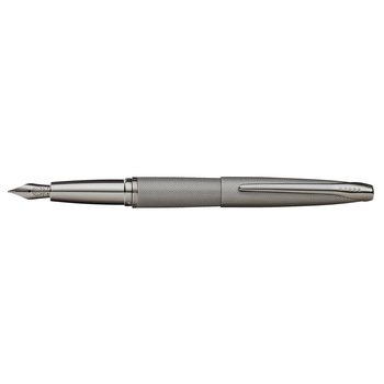 Cross ATX Sandblast Fountain Pen Fine Nib - Titanium Grey