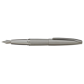 Cross ATX Sandblast Fountain Pen Medium Nib - Titanium Grey