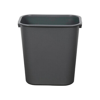 Cleanlink Home/Office Rubbish/Garbage 24L Dustbin - Grey