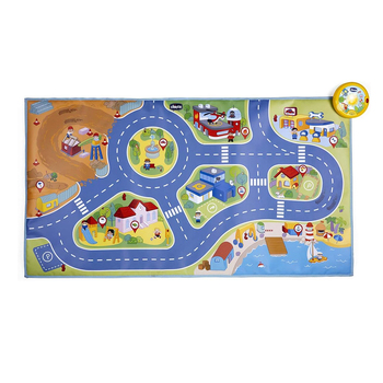 Chicco Toy Mini Turbo Touch 110x60cm Electronic City Baby Playmat