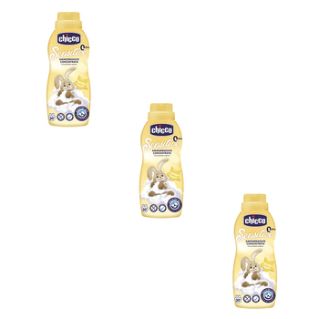 3PK Chicco Nursing Sensitive 750ml Fabric Softener - Tender Touch