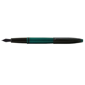 Cross Calais Fountain Pen Fine Nib Matte Green/Black