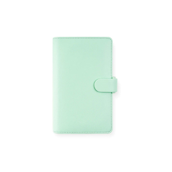 Filofax Saffiano Personal Compact Organiser Faux Leather - Neo Mint