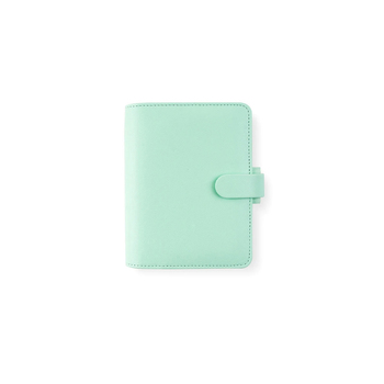 Filofax Saffiano Pocket Organiser Faux Leather Neo Mint