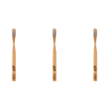 3PK Chicco Nursing Bamboo Toothbrush Kids Oral Care 3y+