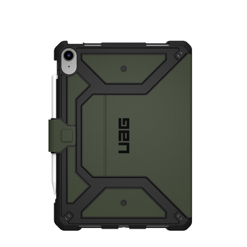 Urban Armour Gear Metropolis Folio Case For iPad 10.9 Gen 10 - Olive