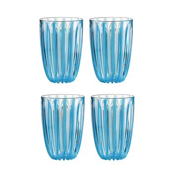 4pc Guzzini Dolcevita 470ml Drink Tumblers - Turquoise