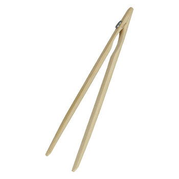 Avanti Bamboo Toast Tongs w/ Magnet