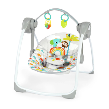 Bright Starts Playful Paradise Portable Baby Swing Toy  0 - 9m