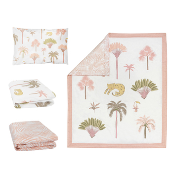 4pc Lolli Baby/Newborn Living Nursery Set Tropical 